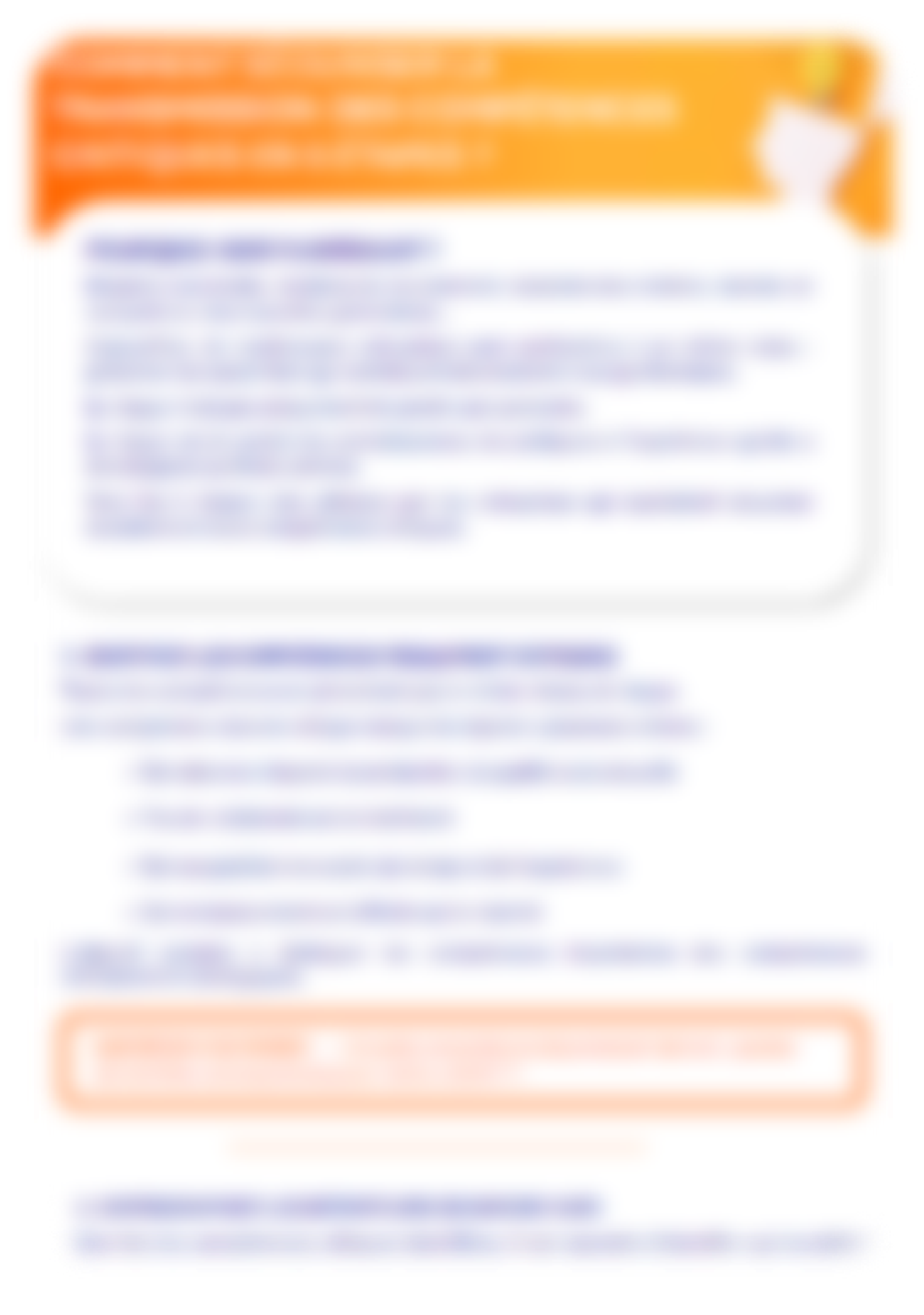 Fiche - transmission des compétences