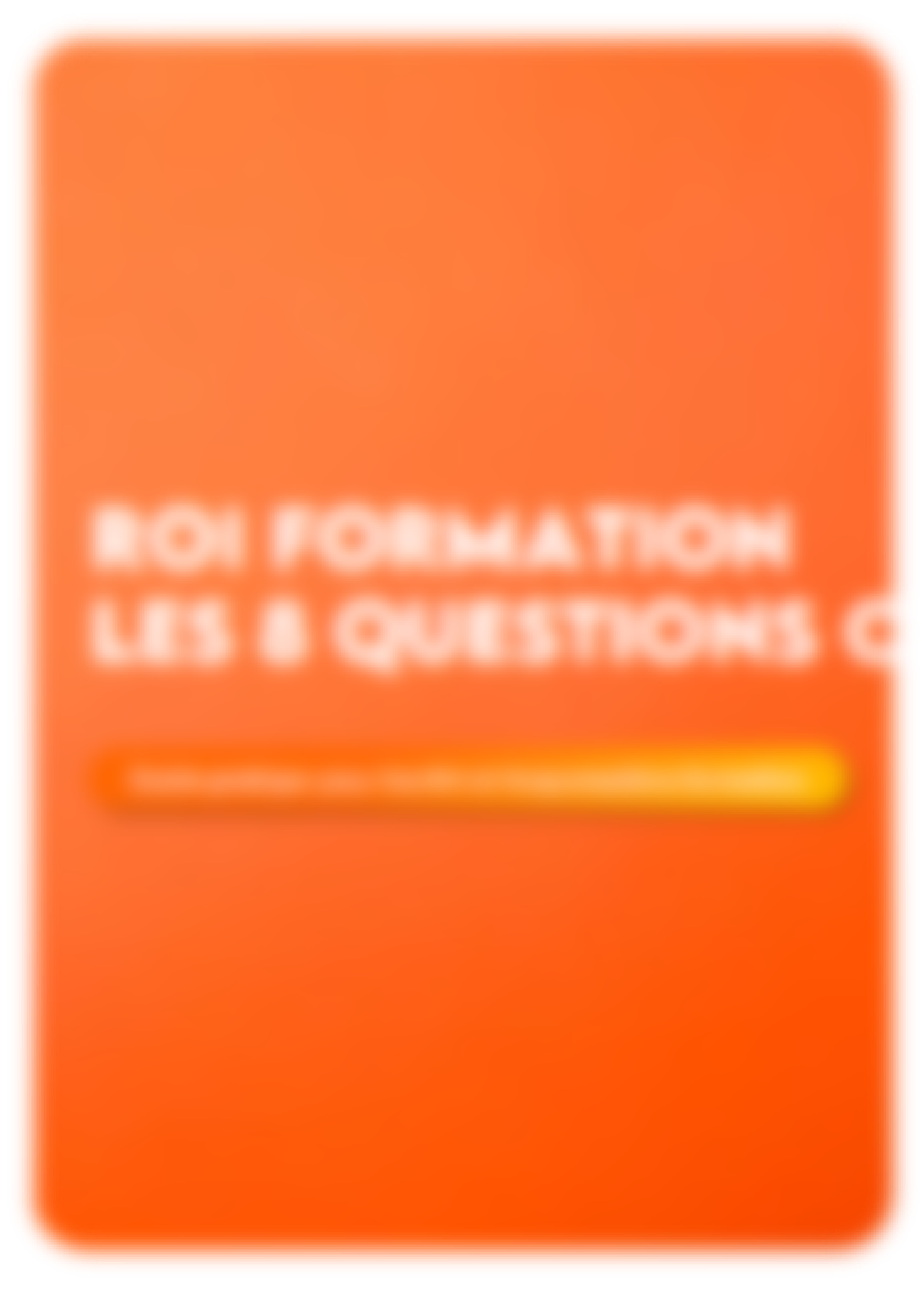 Guide - ROI des formations